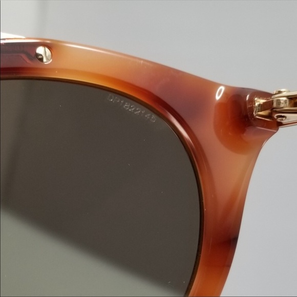 New Prada Round Mirrored Tortoise Sunglasses